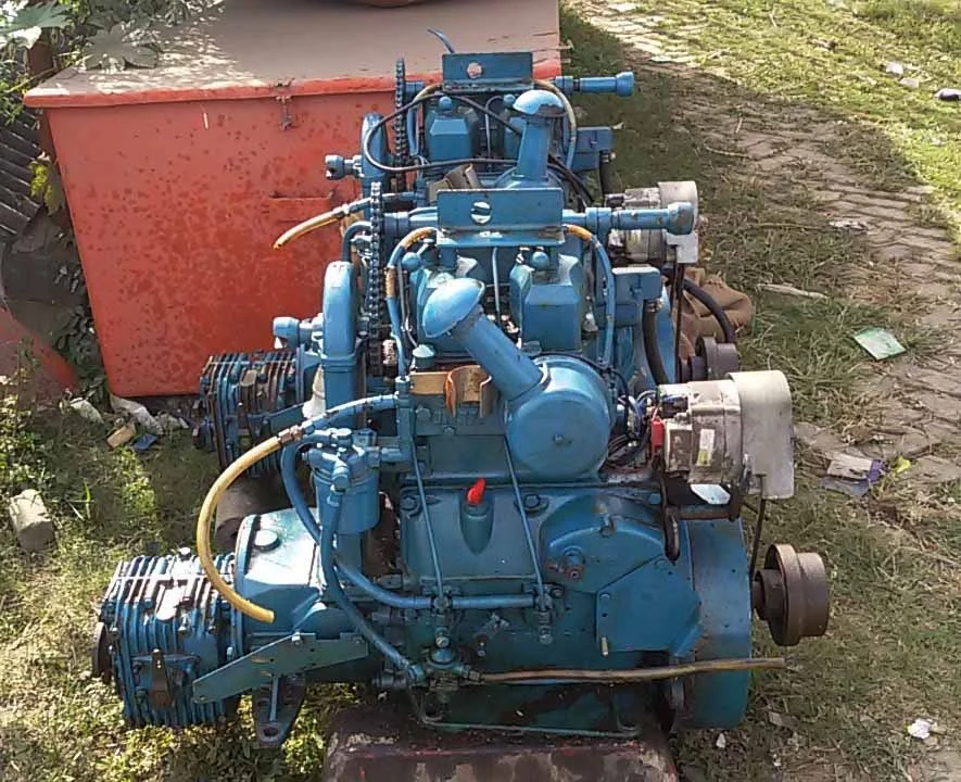 Boat Engine 2 Cylinders Sabb Diesel 2JHR For Lifeboat Made in Norway