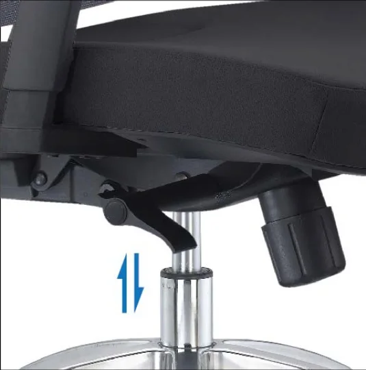 Malaysia One Stop Furniture Noa Series Mesh Low Back Office Chair Height and Armrest Adjustable for Boss Manager