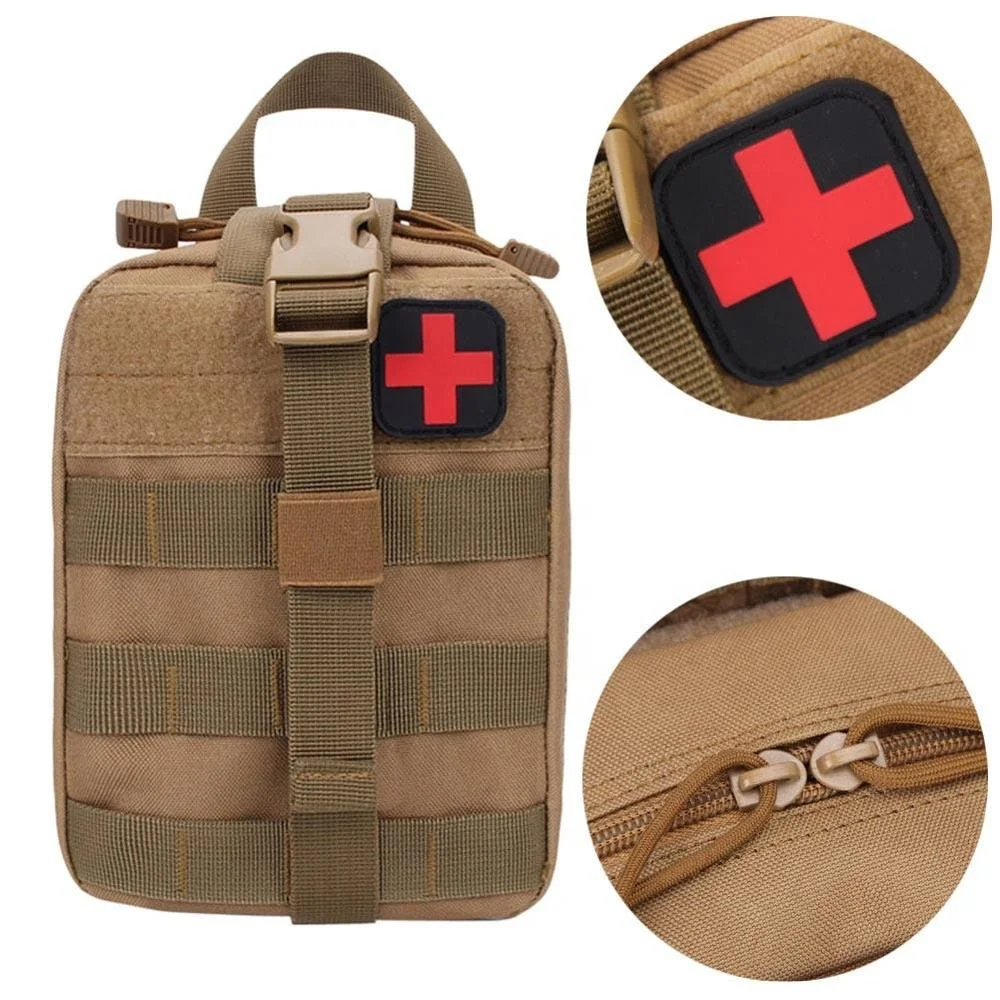 AYPPRO Custom 1000D Nylon Tactical MOLLE Utility Pouch Portable Private Label First Aid Kit with Outdoor Style for Camping