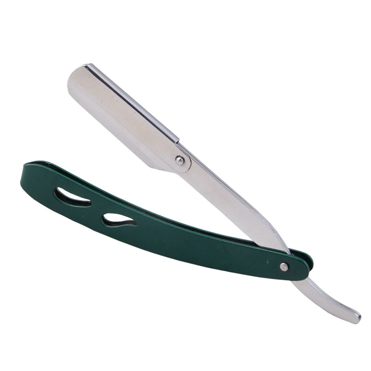 OEM Wood barber Folding Blade razor  beard shaving tools durable Straight Razor for men