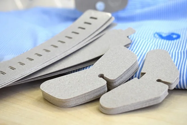 Shirt collar holder neck Butterfly Keeper Bio-Based (Rice Husk) for garment packing shirt accessories Vietnam factory supplier