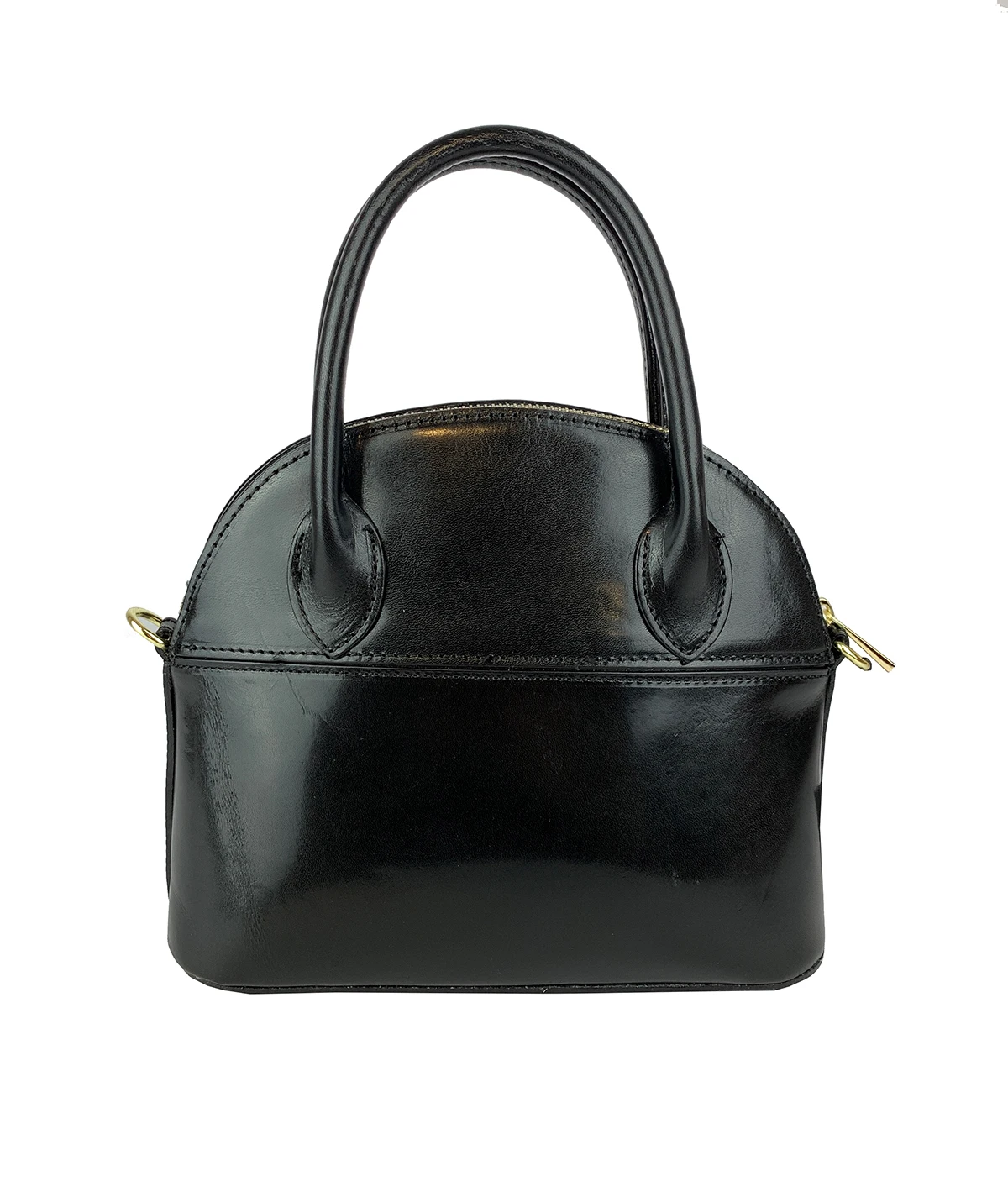 High Quality Italian Leather Handbags Made in Italy Women Hand Bags Genuine Leather Bags Mini Tania