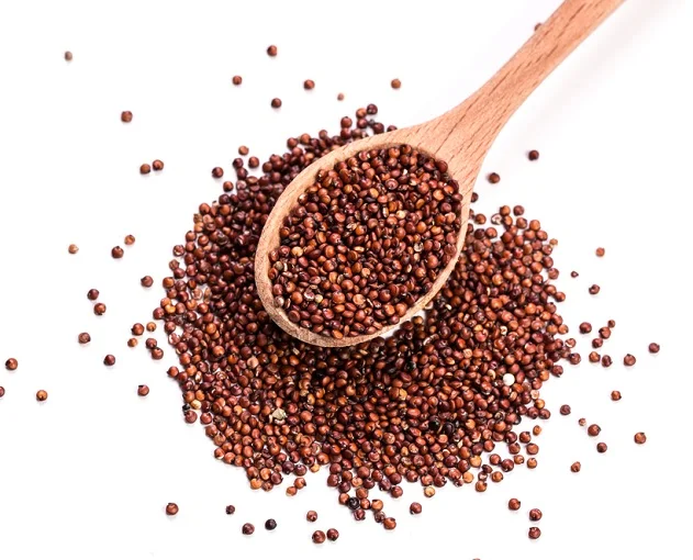 100% natural pure conventional red quinoa seeds