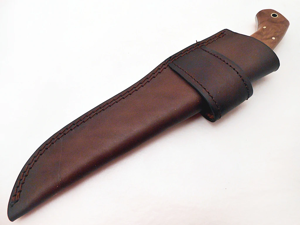 Custom Size Premium Quality Handmade Damascus Steel Hunting Bowie Knife Comfortable handle Grip Skinner knife