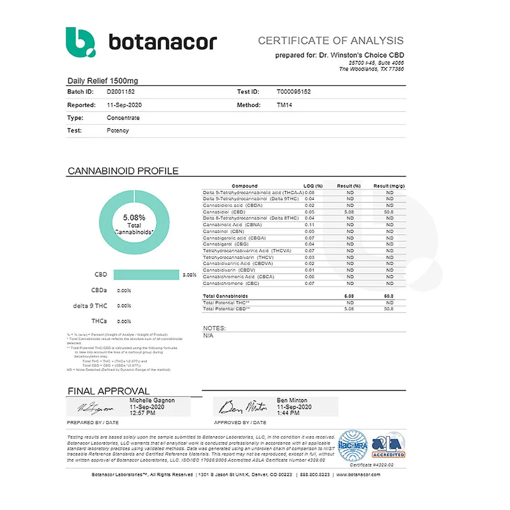  Dr. Уинстона выбор спокойный 1500 мг CBD масло 30 мл баланс эмоций и стресс-лёгкий непринужденный Serene Non-привыкание из конопляной ткани на основе КБД