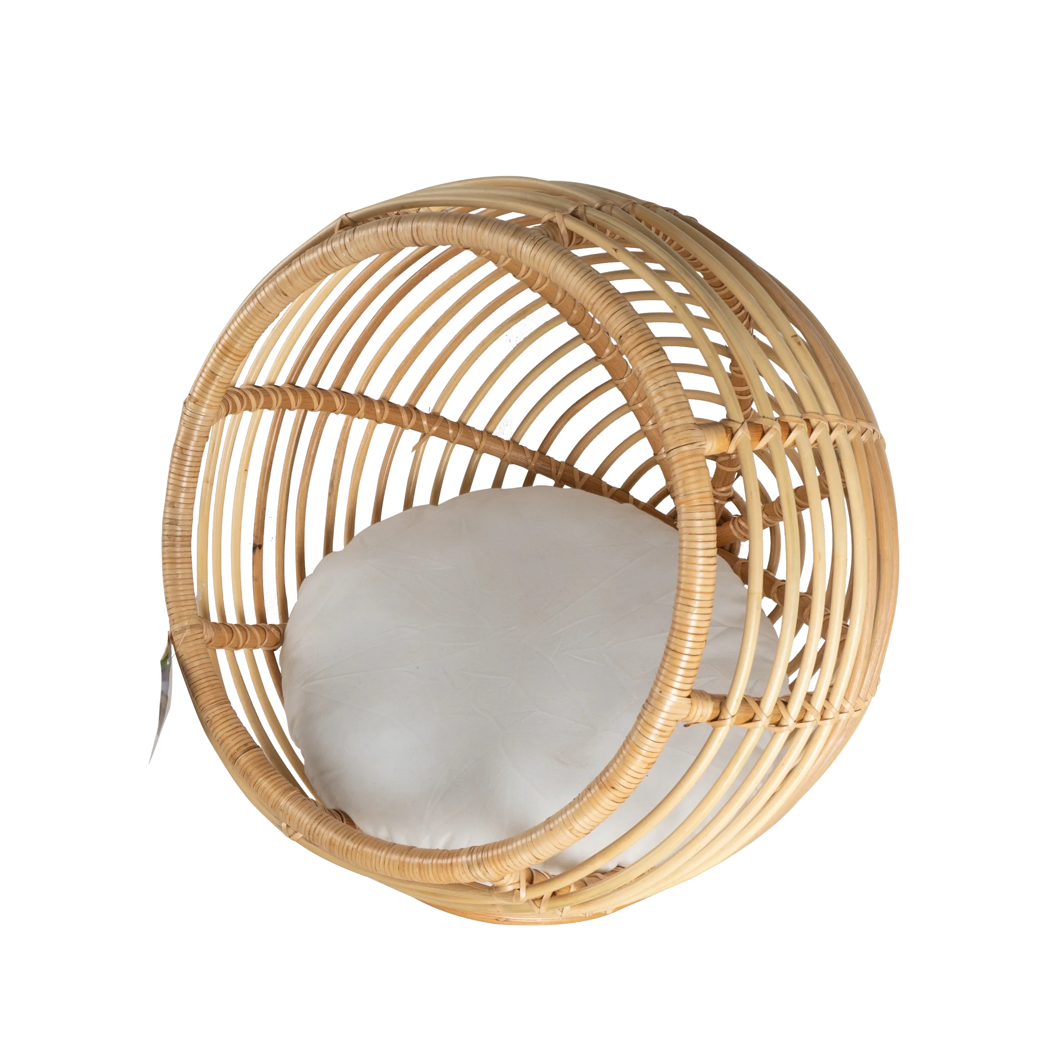 Wicker Style Indoor Outdoor Pet Bed Rattan Natural From Vietnam