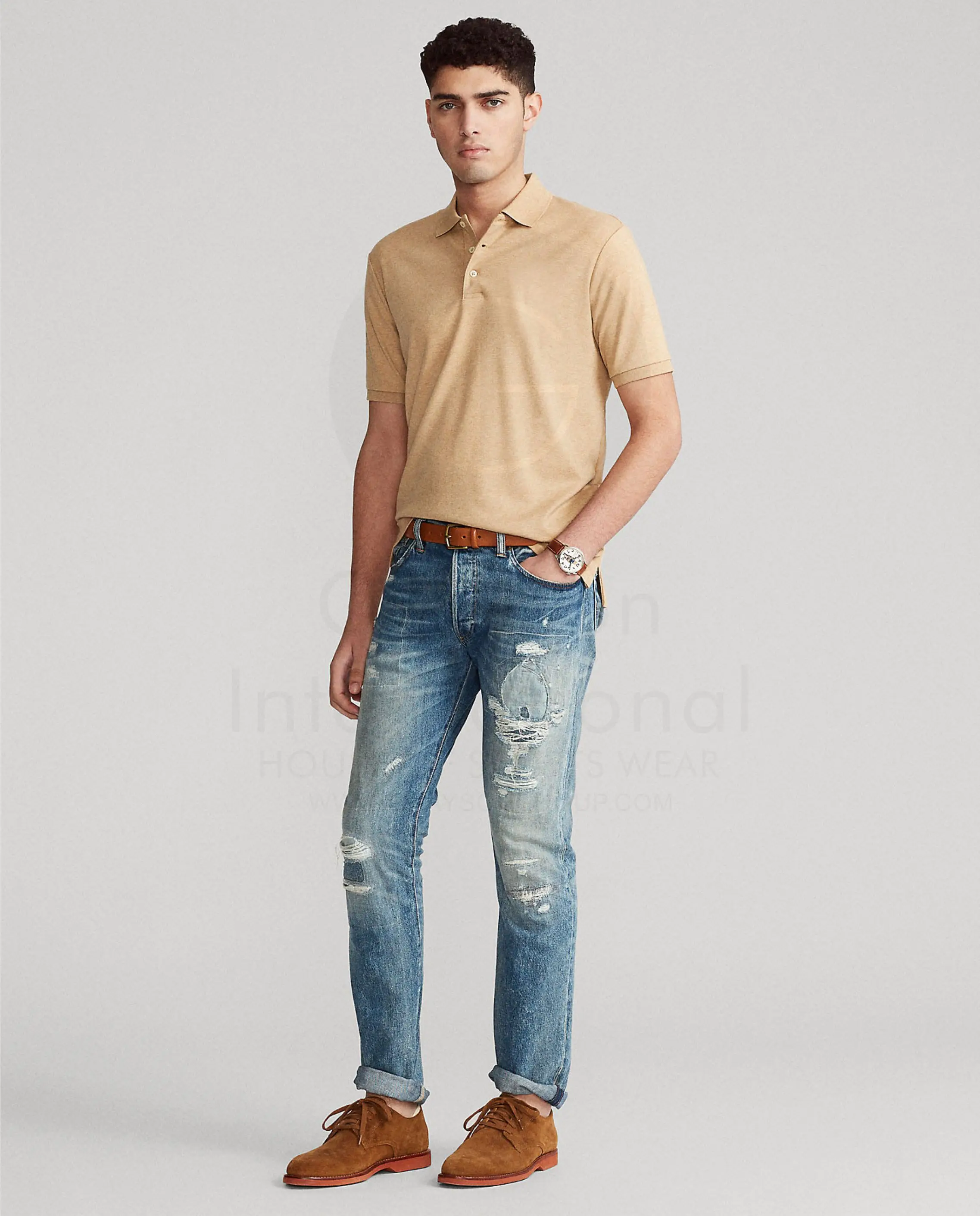 Новый дизайн хлопковая рубашка-поло для гольфа мужчин Классические деловые рубашки-поло под заказ взрослых Брендовые повседневные мужские рубашки от grayson