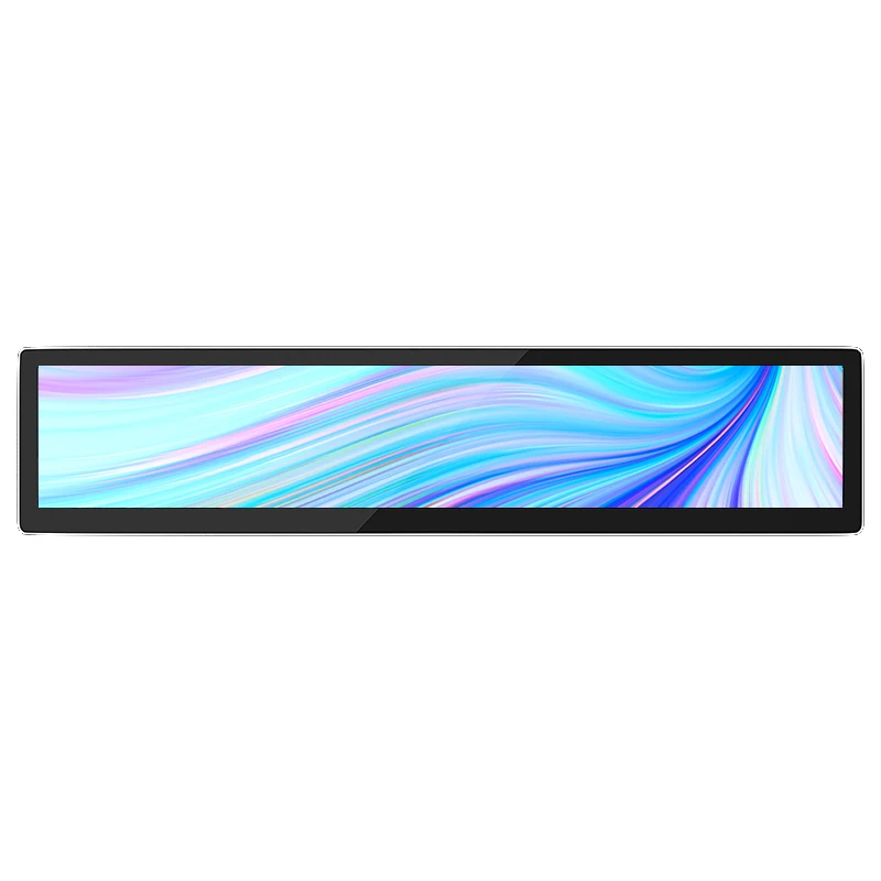 Bar display Android system commercial OEM LCD bar display with high brightness for bus shopping mall and markets