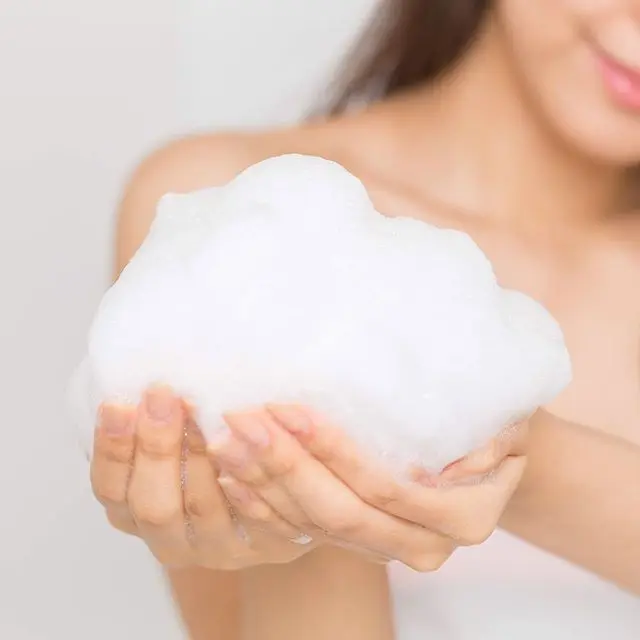 Japanese sharon use bubble-rich gentle ingredients hair repair protein collagen shampoo for repair damage hair