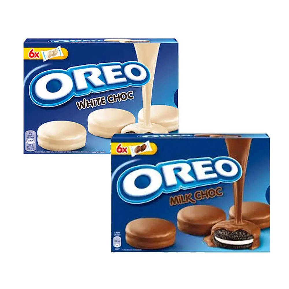 OREO двойное шоколадное сэндвич-печенье семейного размера