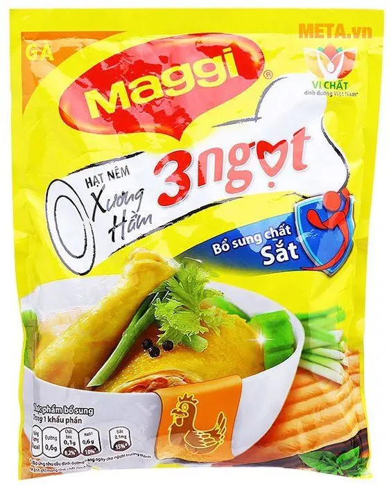 Manufacture Direct Sale Mag gi seasoning powder - Pork - 200gr made in Vietnam