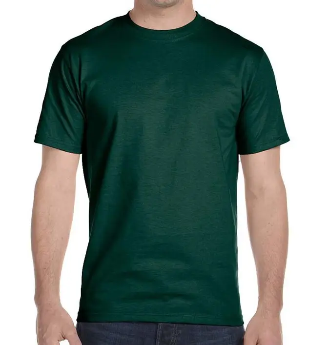 Футболка унисекс оптом 180 Gsm простые белые мягкие пустые 100 хлопковые футболки на заказ