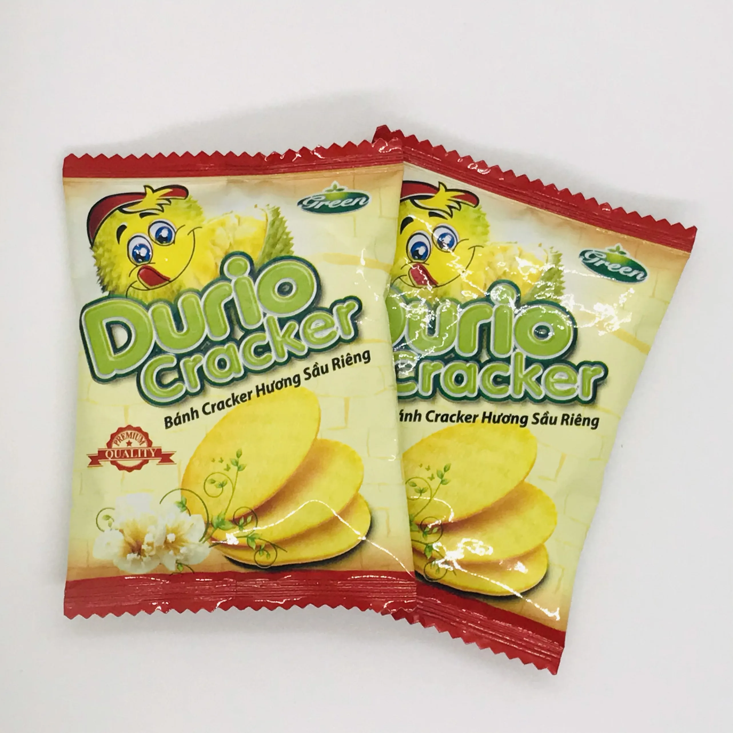 Cheap price Durio Cracker from Vietnam packed in 230gram bag
