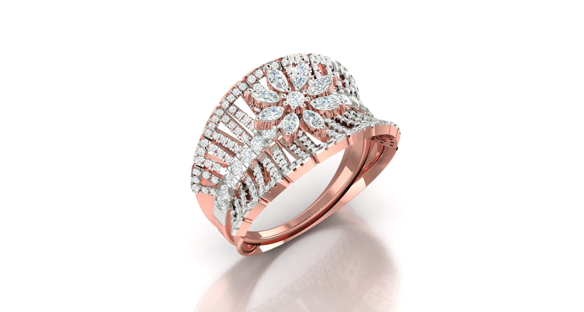 Charming design delicate new design moissanite colorless diamond DEF Certified solitaire ring low price worldwide delivery