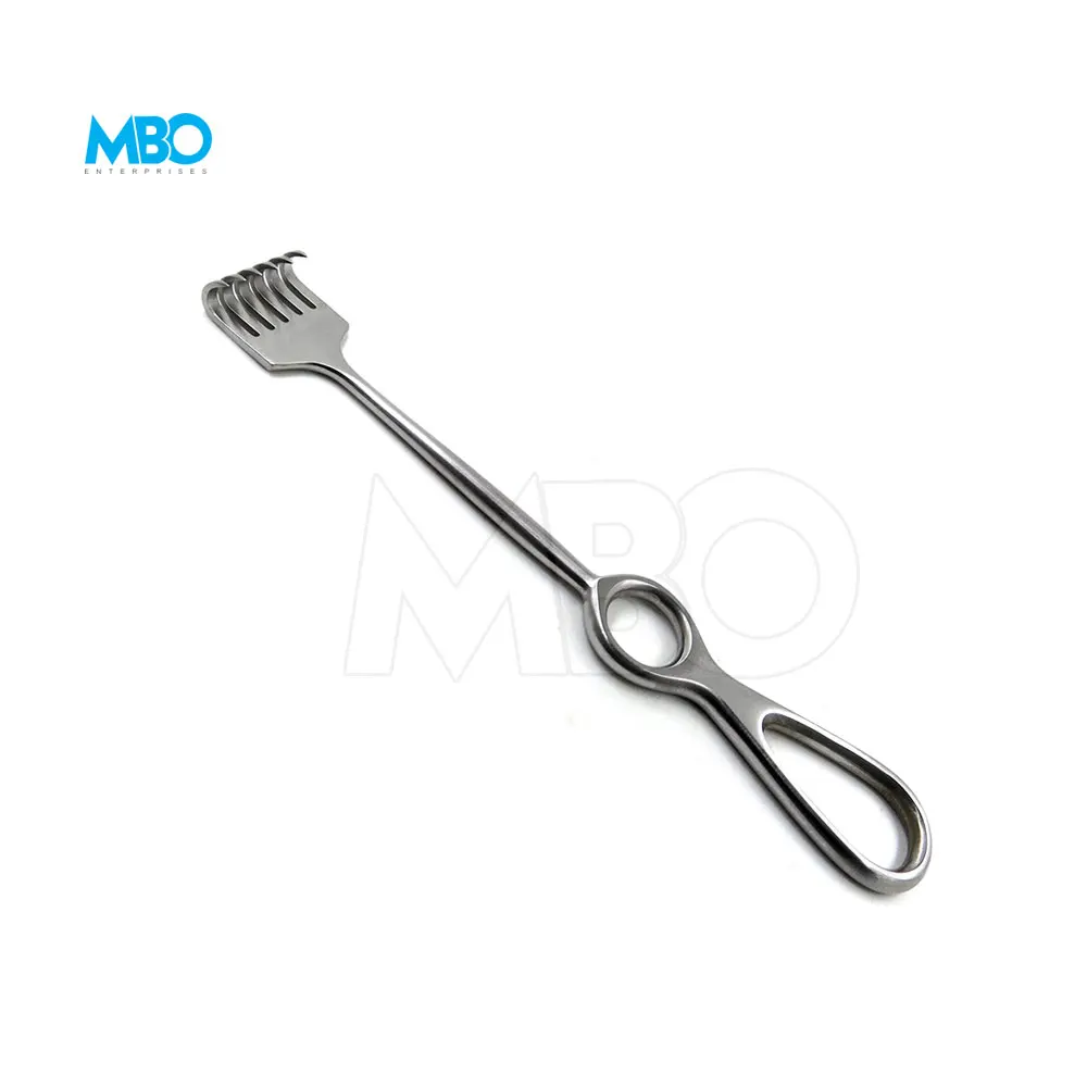 
Solid Kocher Lange beck Retractor Insulated 55 mm x 11 mm Blade 21.5 cm 