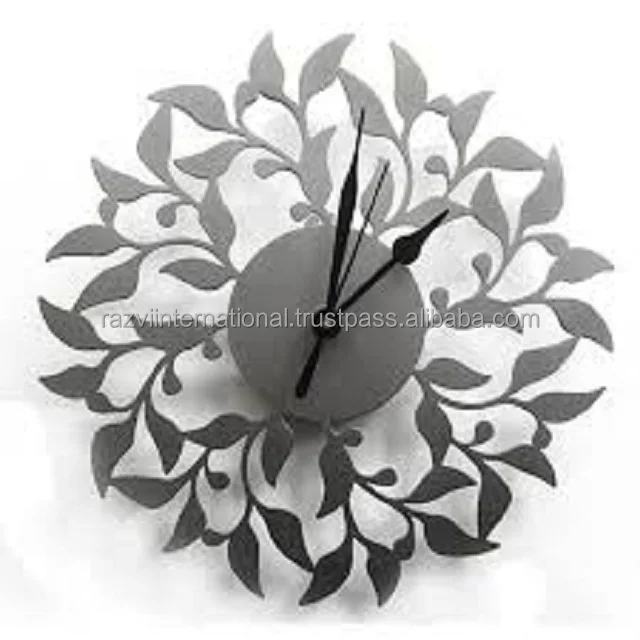 Grey Antique Wall Clock