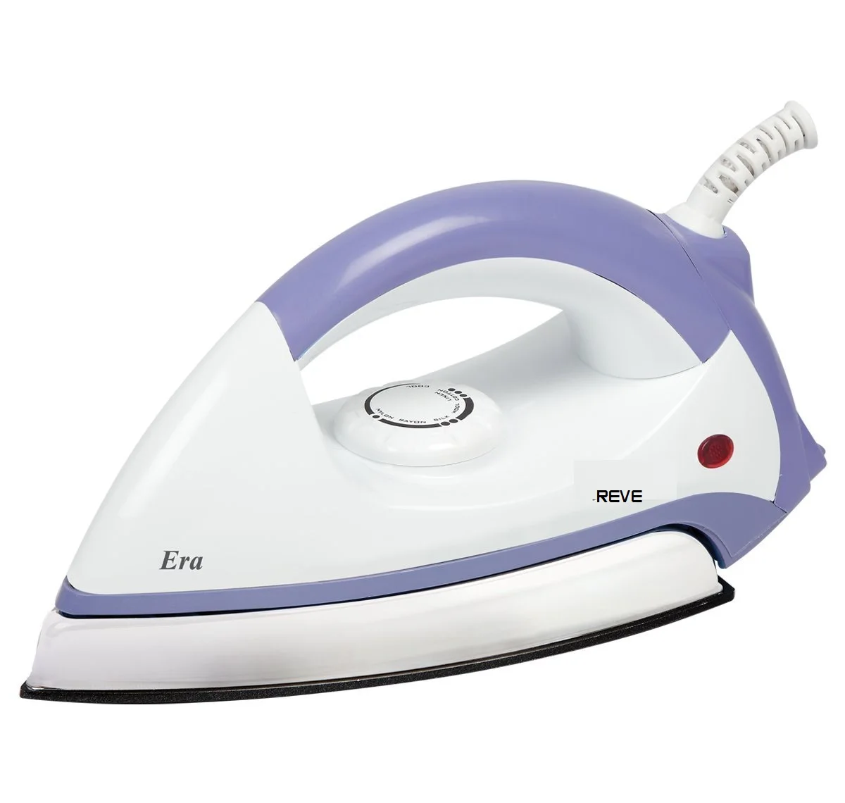 2024 Top Selling Reve 1000-Watt Dry Iron High Quality Non-Stick Ceramic Aluminum Hotels Bulk Rate Household Electric Use