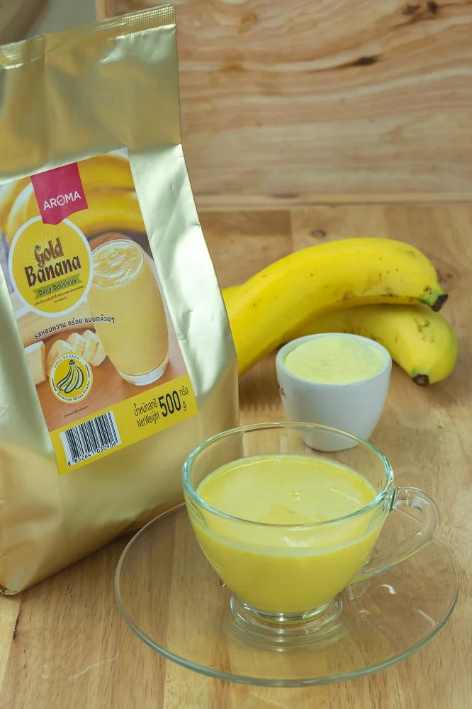 Sweet Delicious taste Instant Drink Powder Gold Banana Mixed Powder