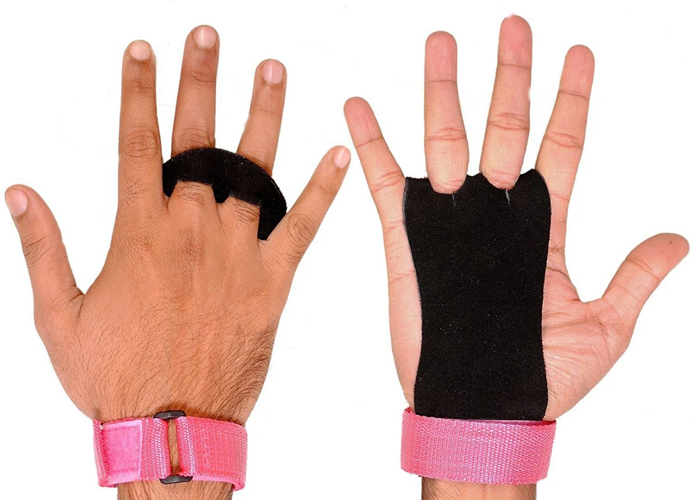 black with pink grips