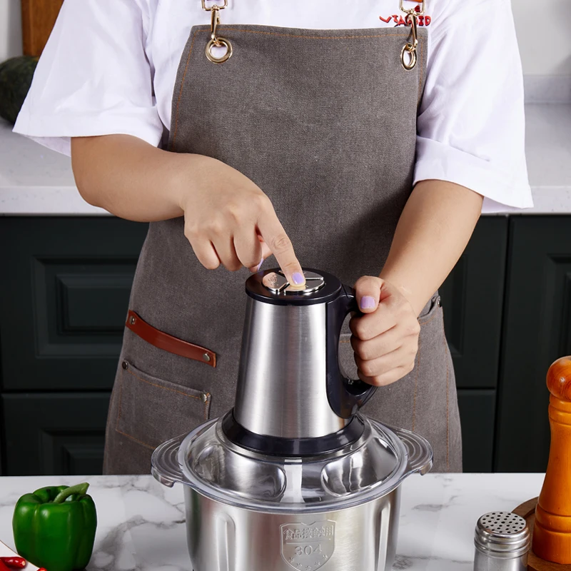 2021 new design 5L Large capacity electric meat grinder portable Low noise meat grinder