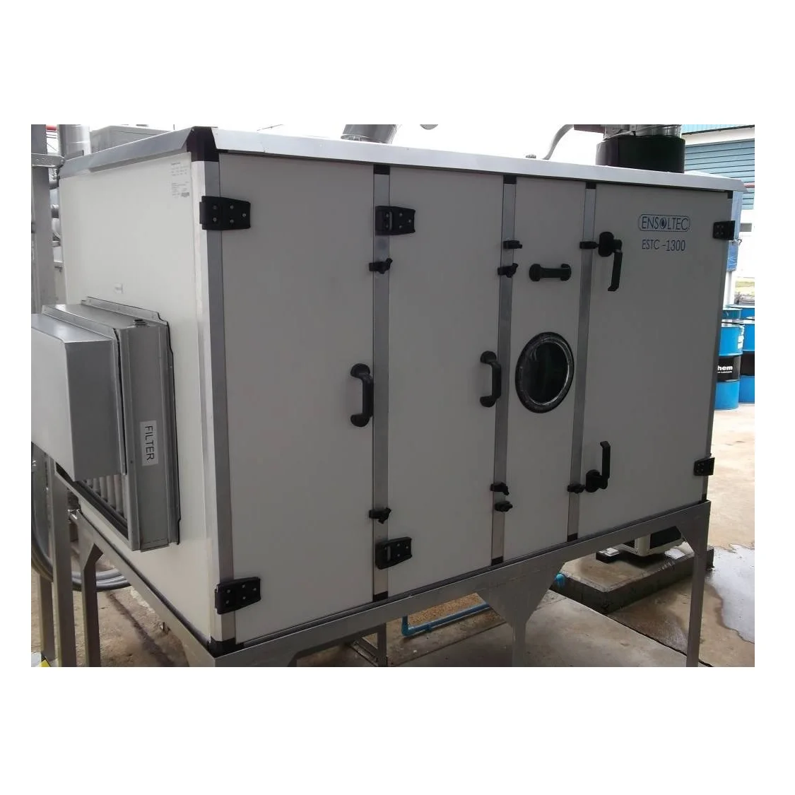 Silica Gel Rotor Electric Power Source Warranty 1 Year Dehumidifier EST- 6000 Export From Thailand