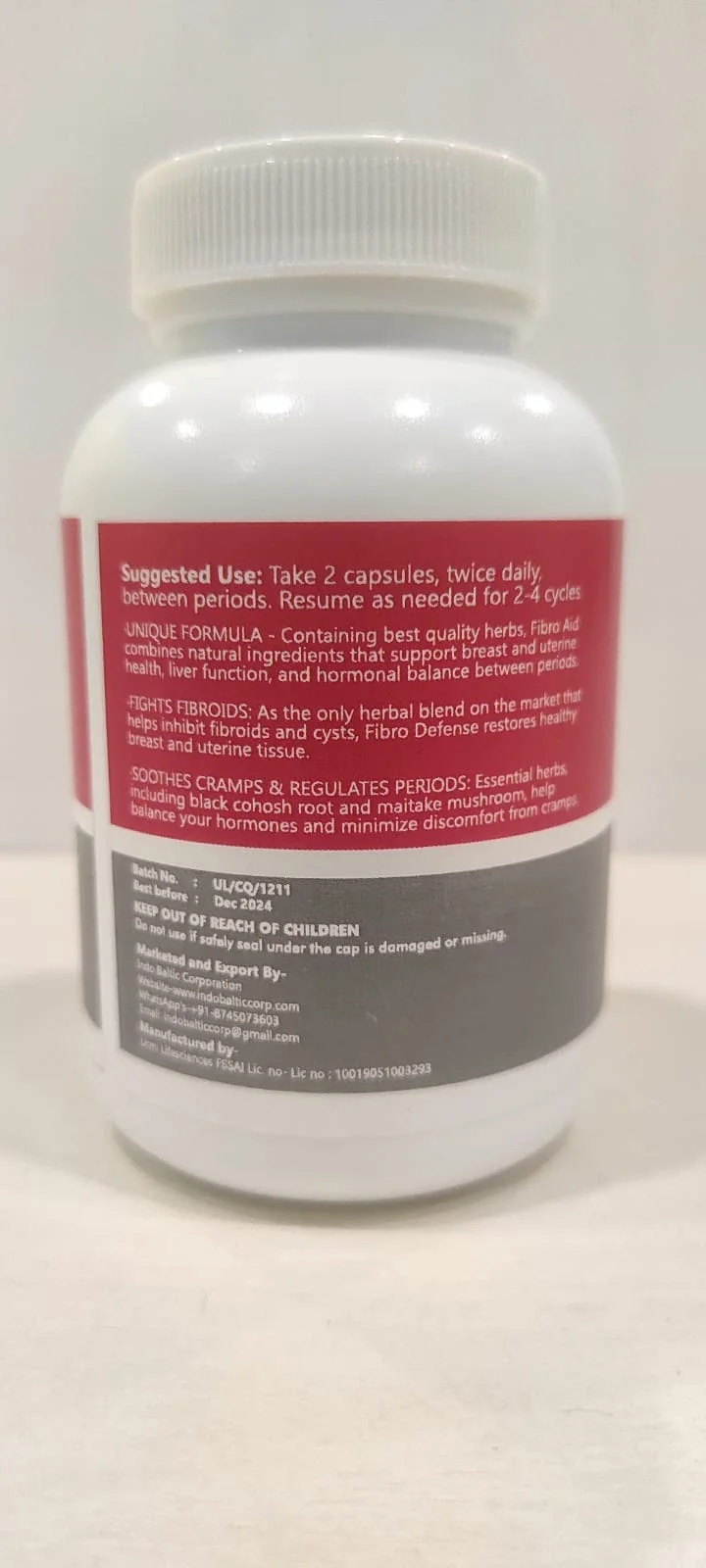  Чистые и натуральные индийские аюрведические фиброидные Медицинские капсулы для женщин с аномальным ростом