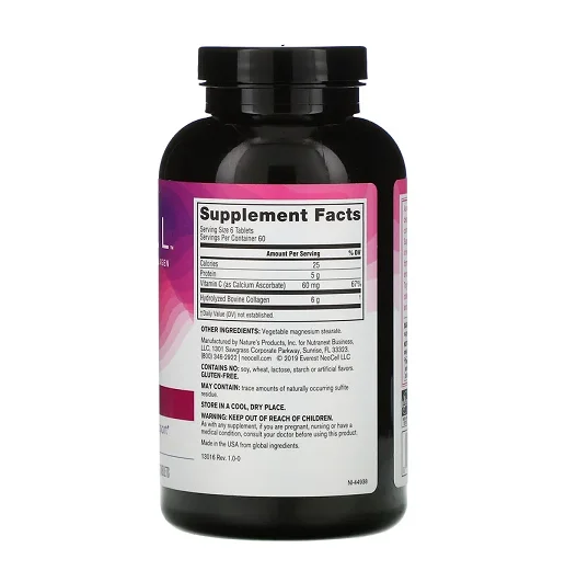 NeoCell Super Collagen Super Collagen + C Supplement, 360 Tablets