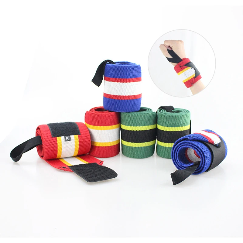 
latest Fashion wrist custom print wrist wraps weight lifting wrist straps gloves pairs Fitness Gym 