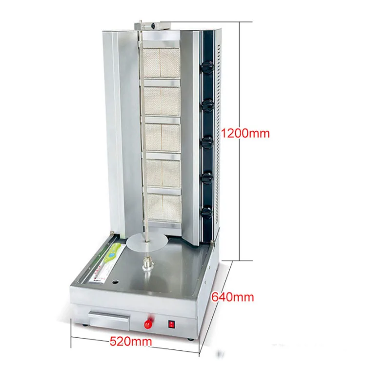 food string commercial home small mini doner electric maker automatic big grill rotary skewer making machine to make kebab