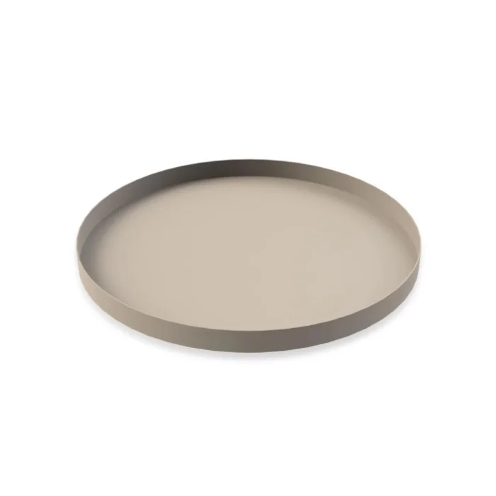 Круглый металлический поднос королевский зеленый круглый для сервировки еды пустынного торта 12 дюймов