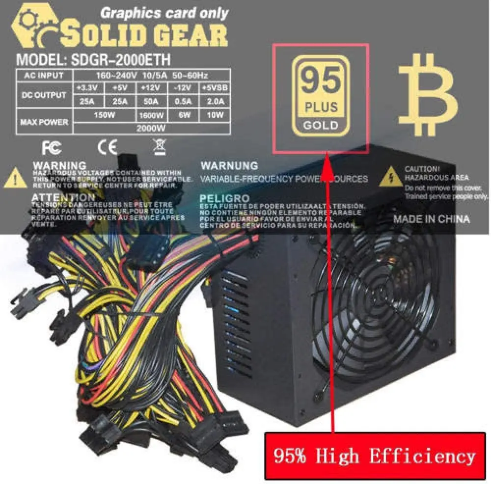 Сейчас в наличии новейшая модульная система для майнинга ETH BTC 8 GPU