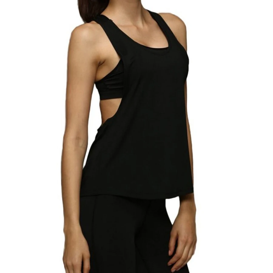 top selling  Sleeveless Top Sexy Lapel Open Back Single Breasted Women Tank-tops for Women