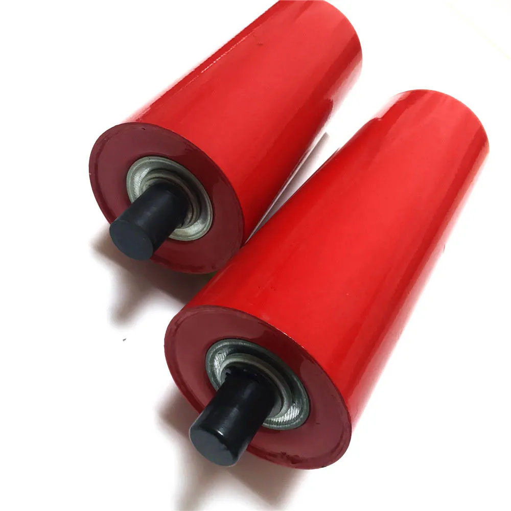 stainless steel roller conveyor racks conveyor idler roller drum pulleys /nylon conveyor rollers for quarry