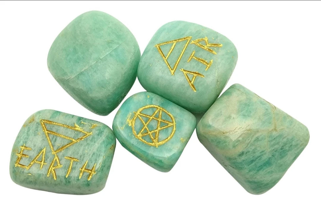 Амазонит рейки стакан с пятью элементами жизни гравировка на нем оптовая продажа хрустальные ремесла лечебный минеральный камень метафический
