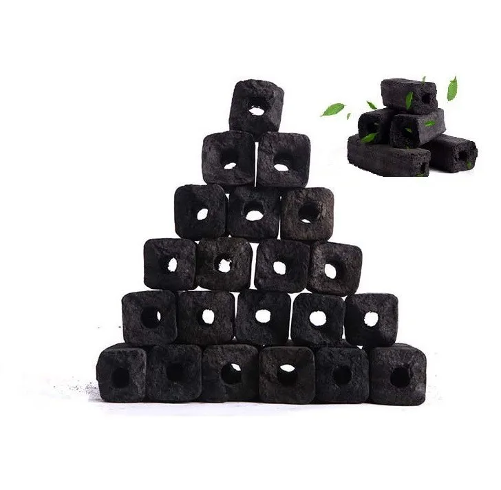  Лидер продаж 2021 древесный уголь высокое качество вьетнамские опилки барбекю брикет (резка) бездымный