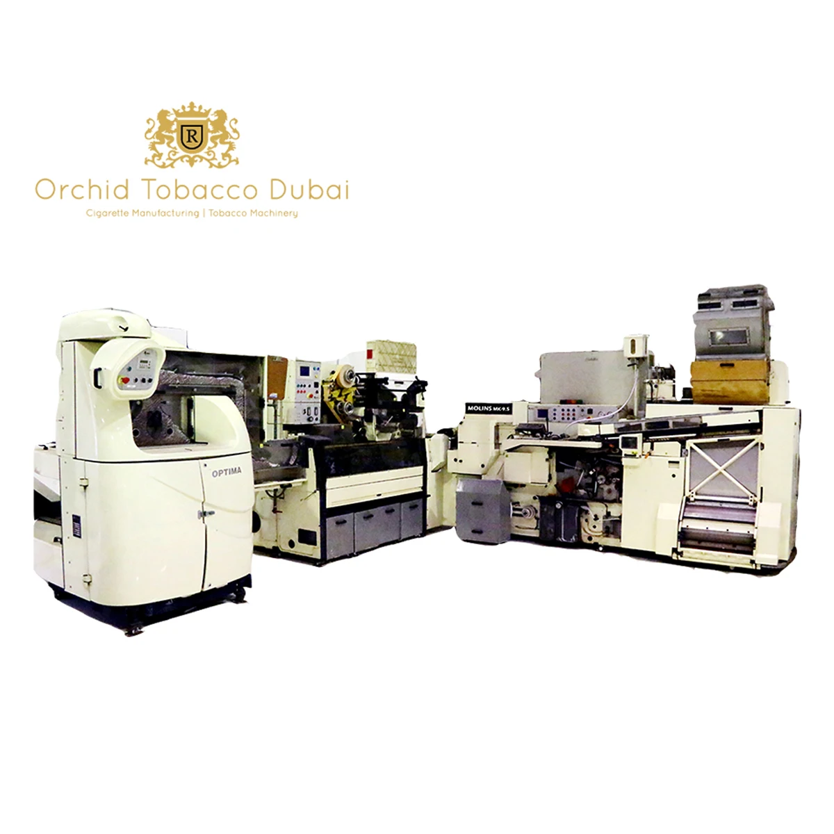 Mark 9 with Max S High Speed Cigarette Making Machine with Auto tray loader, High Speed Production of Cigarettes