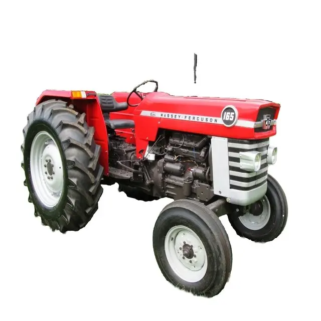 Б/у восстановленных и новые красные трактора messy Ferguson 165 58hp 2