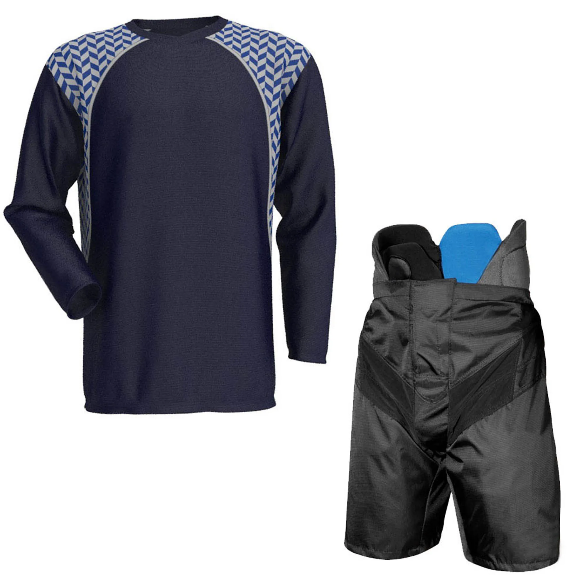 Высокое Качество Пользовательский логотип печать Сублимация с пользовательским дизайном хоккейная униформа