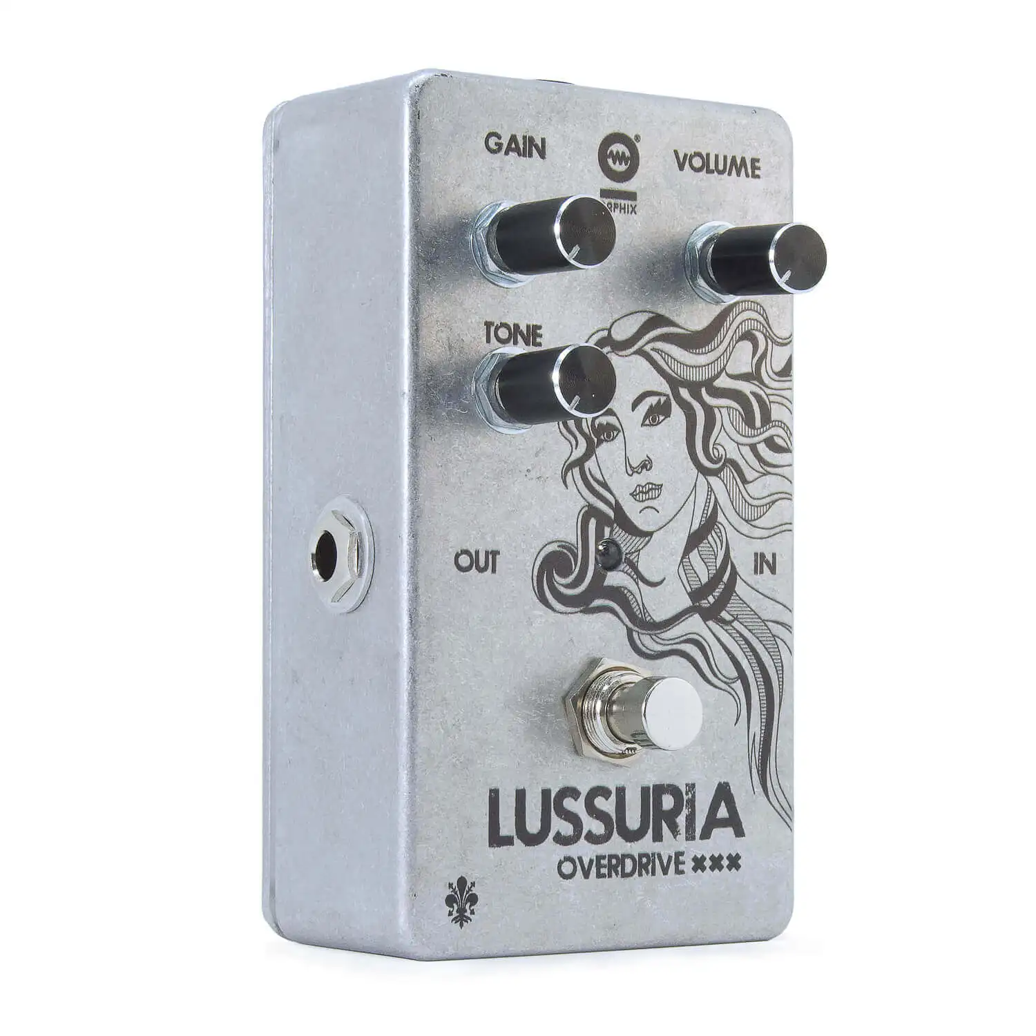 Guitar Accessories -  Hand Made Guitar pedal Lussuria Overdrive for Elettric Guitar - Made In Italy luxury fascion pedals