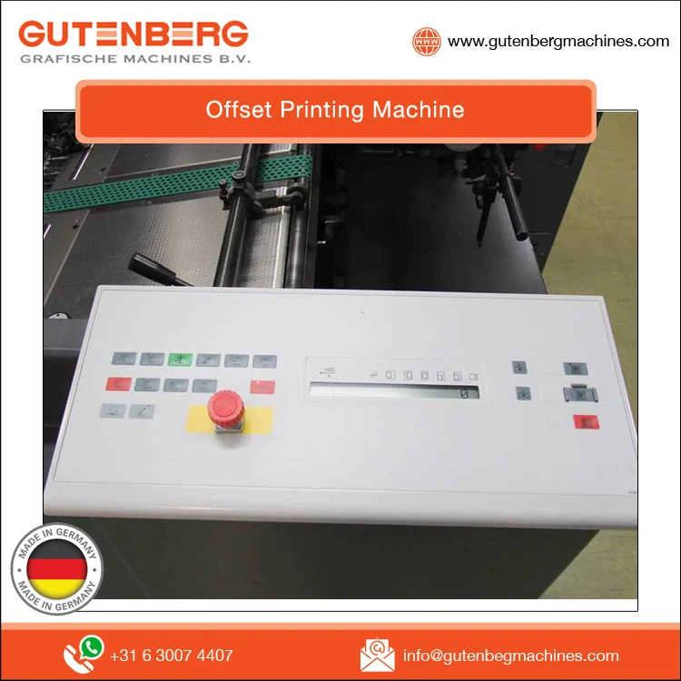 World Wide Selling Automatic Used Offset Printing Machine at Competitive Price