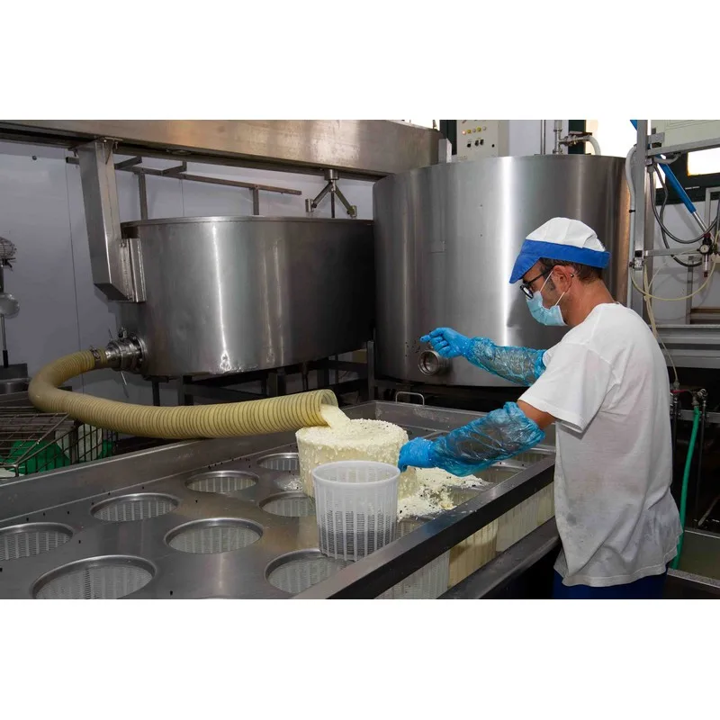 High Quality Italian FUOCO DI ZAFARANA fresh cheese with spicy taste 2kg vacuum pack for export