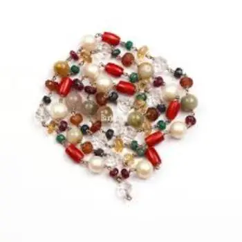 Navratan Nine Planet Rosary Beads jap meditation  worship Mala beads Best Wholesale Price In India Delhi
