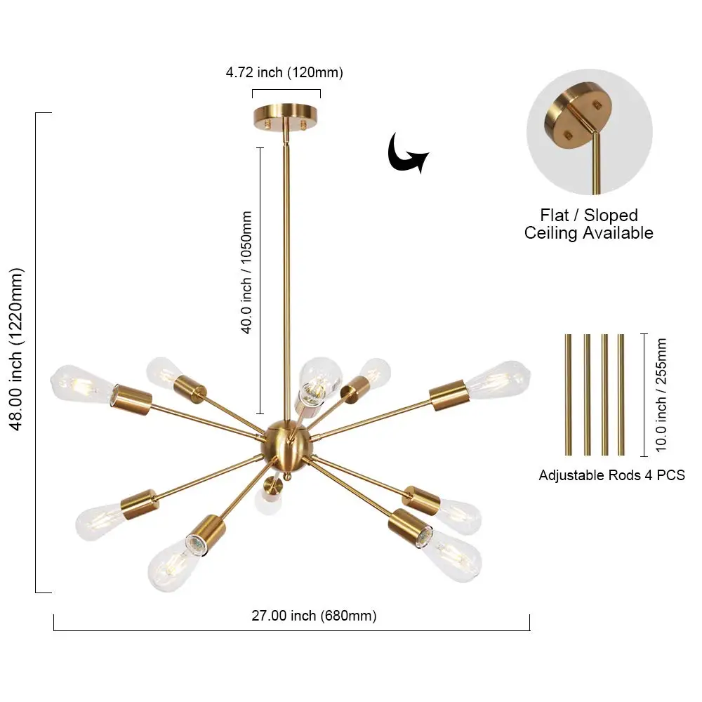 iron antique reproduction chandeliers lamp with 6 lights