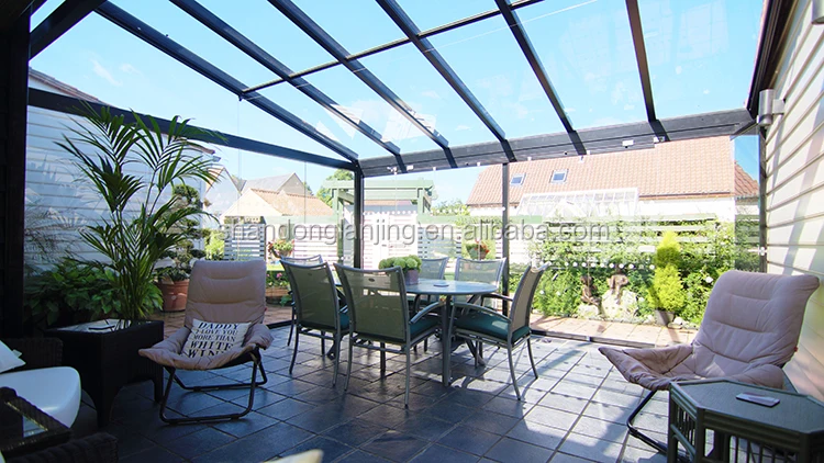 air argon double glazing tempered insulated glass for sunroom