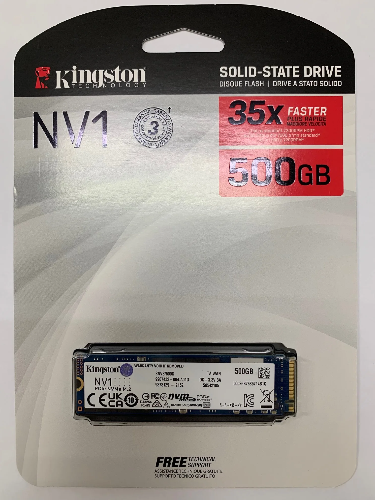 NVMe PCIe SSD