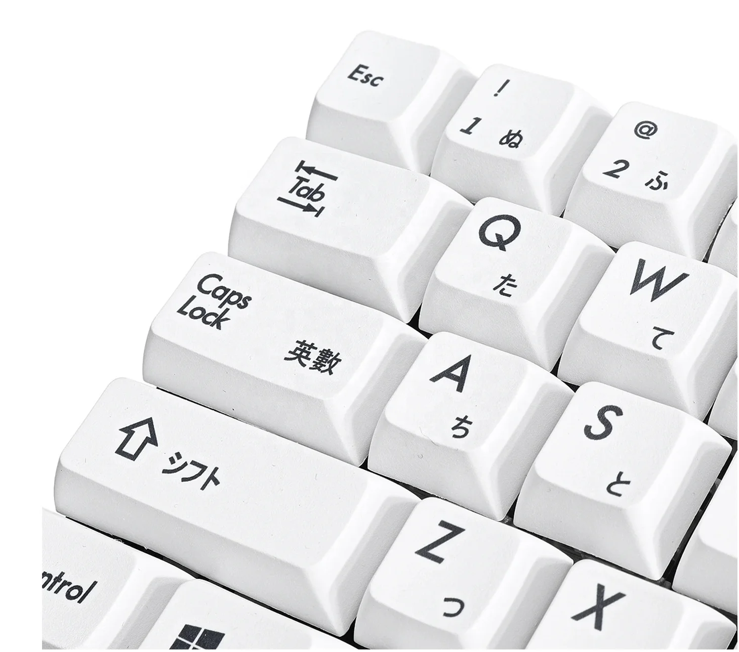Оптовая продажа с завода колпачки для механической клавиатуры Cherry Profile Pbt сублимационными клавишами Набор японских колпачков