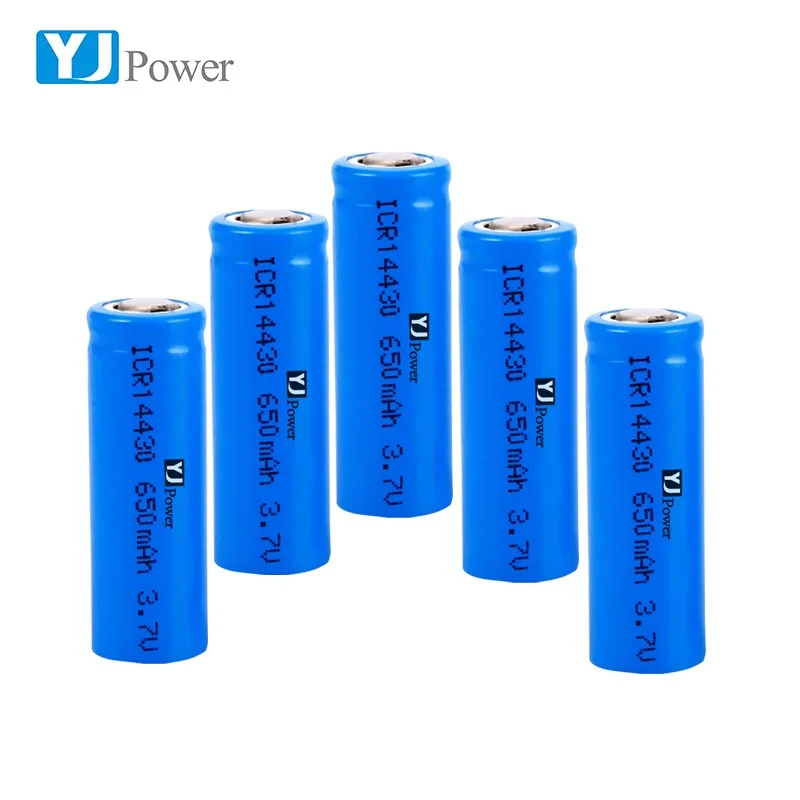 Литий-полимерная батарея 3 7 в 14430 630 мАч литий-ионная для интеллектуального оборудования