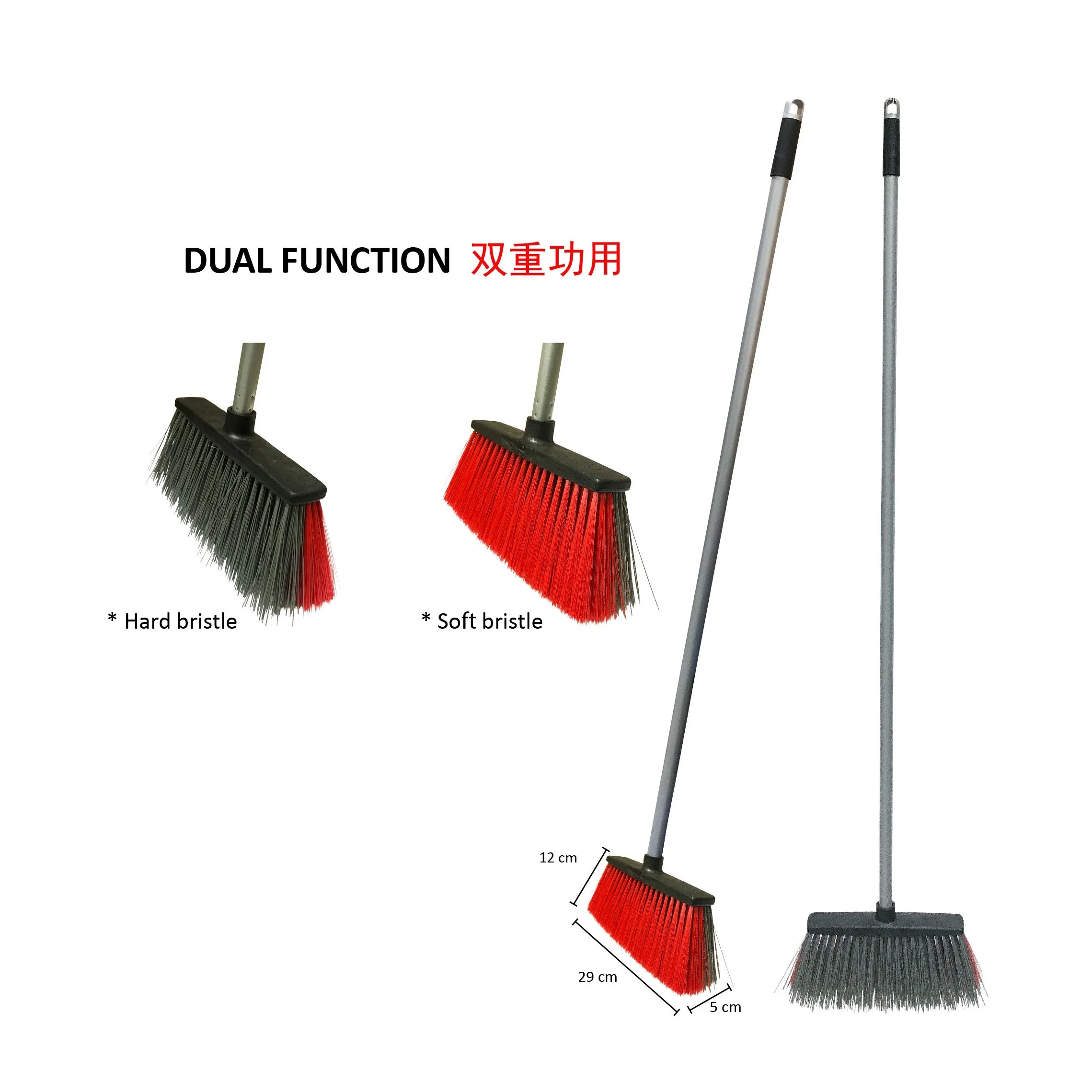 Онлайн Горячая Распродажа бытовая щетка для уборки 2 в 1 многофункциональная