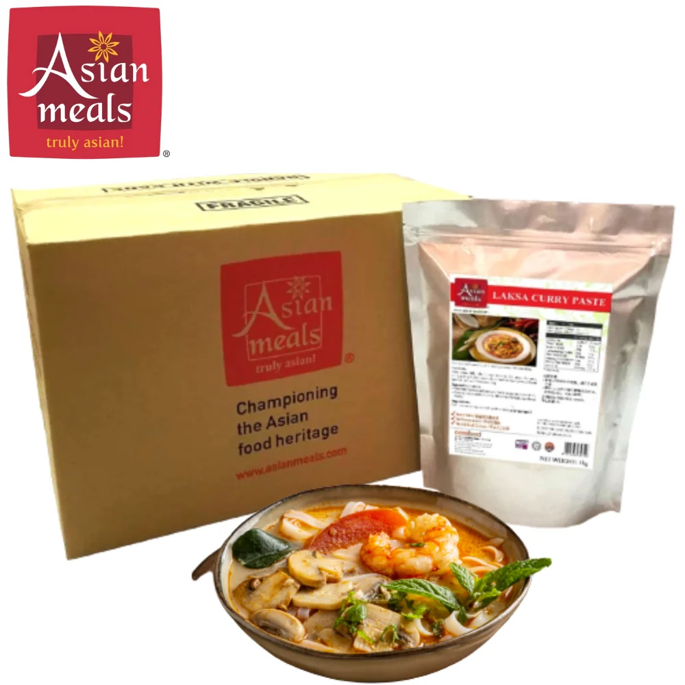 Best Selling With Halal Malaysia Brand Laksa Noodles Mee Curry Soup Paste Flavor Quick Cook For Instant Noodle