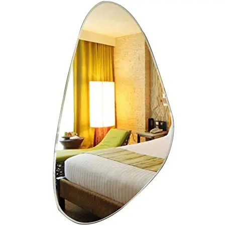 5mm Full-length Irregular Floor Clothing Store Full-length Store Fitting Special-shaped Simple Wall-mounted Decorative Mirror